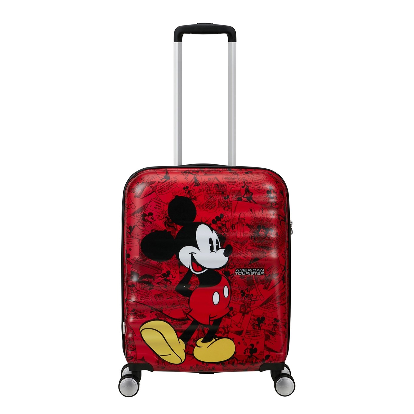 American Tourister Wavebreaker Disney Spinner 55/20 TSA mickey comics red Hard Case