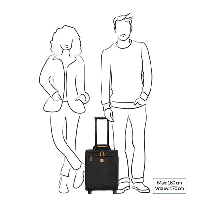 Bric's X-Travel Underseater Cabin Trolley 45 oliv Handgepäckkoffer