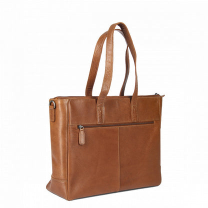 Plover Agate Shopper 15,6" Cognac