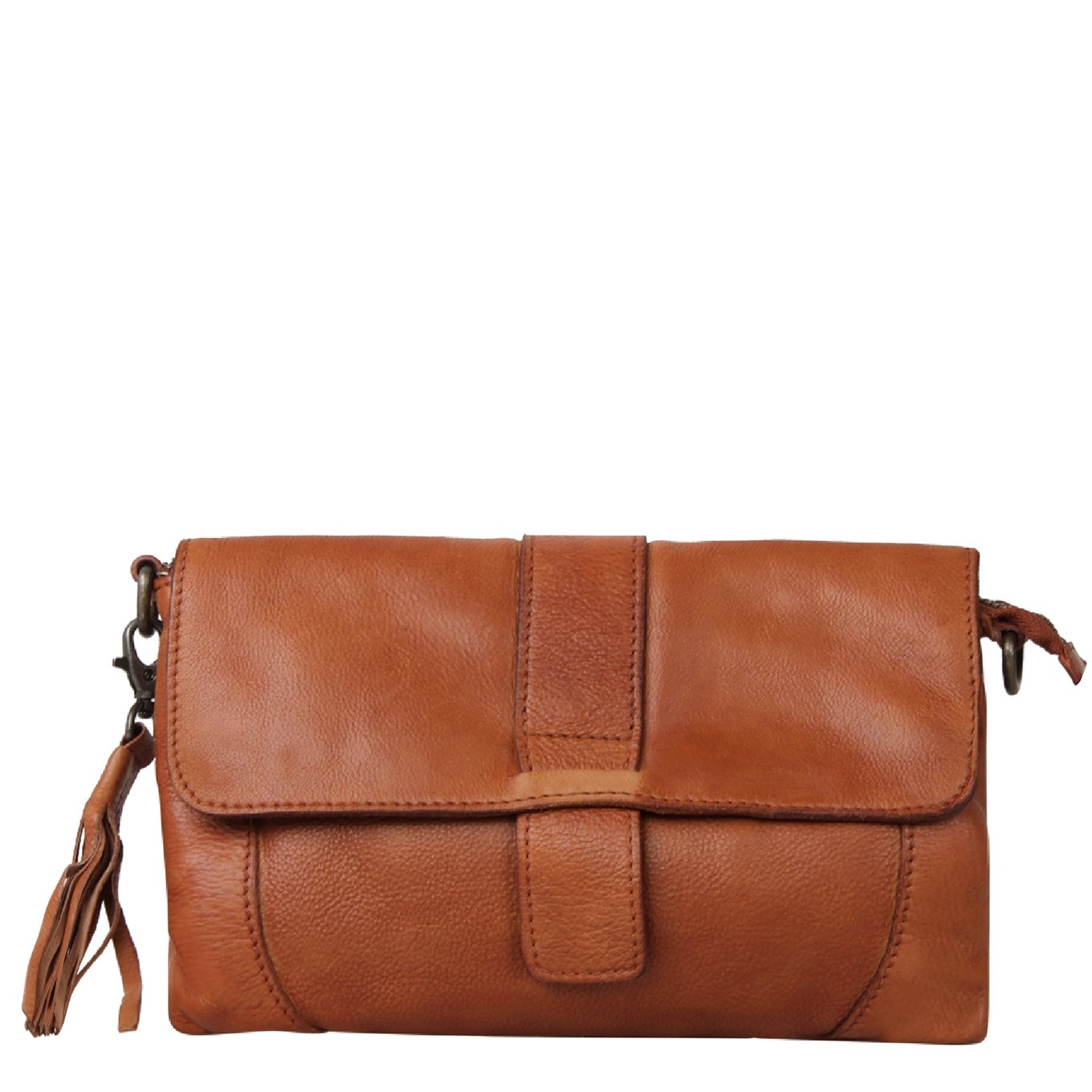 DSTRCT Harrington Road Clutch Cognac III Damentasche