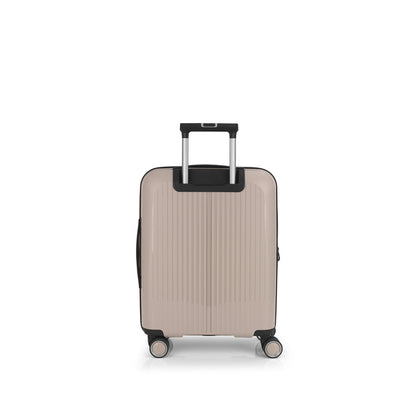 Gabol Brooklyn Kabinentrolley Erweiterbarer beige Hartschalenkoffer