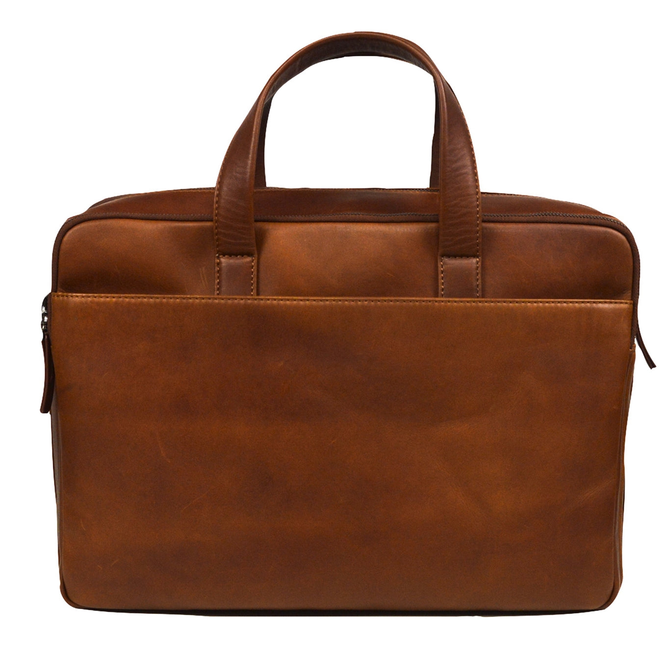 DSTRCT Premium Collection Laptopbag 17" cognac