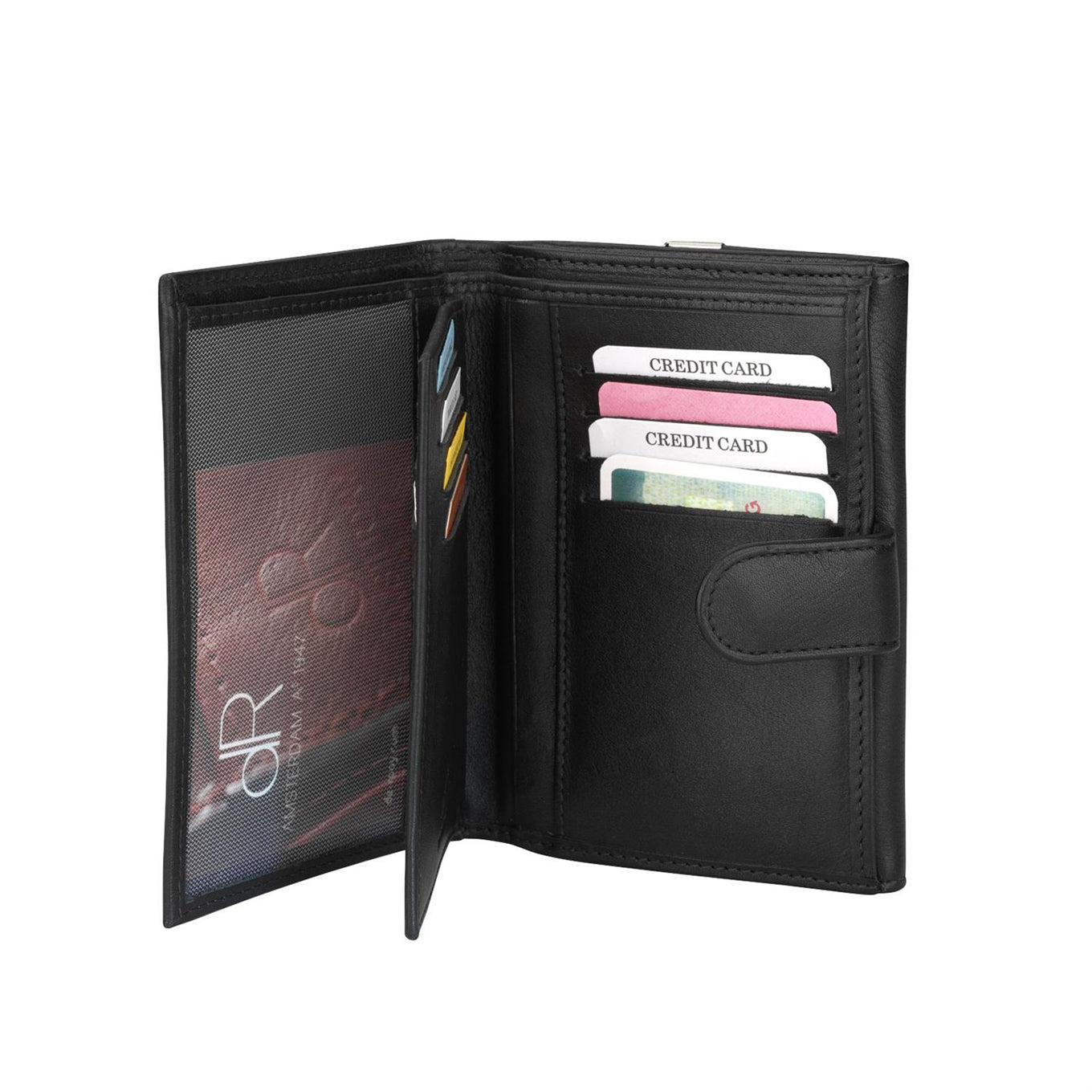 dR Amsterdam Toronto Ladies Wallet 8cc black