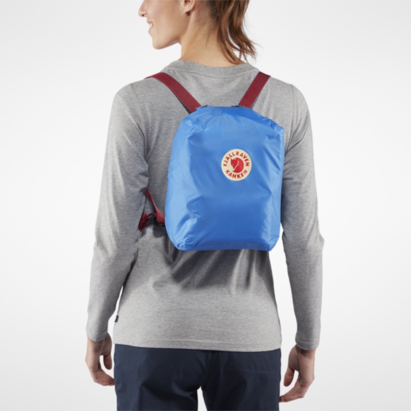 Fjallraven Kanken Regenschutz Mini schwarz