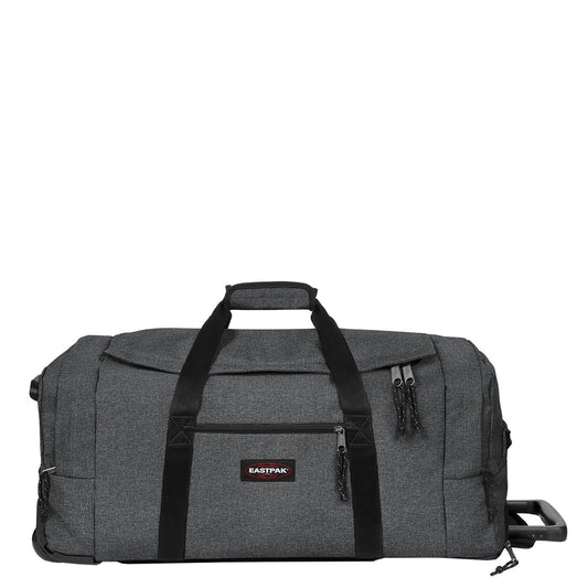 Eastpak Leatherface M + schwarzer Denim Weicher Koffer