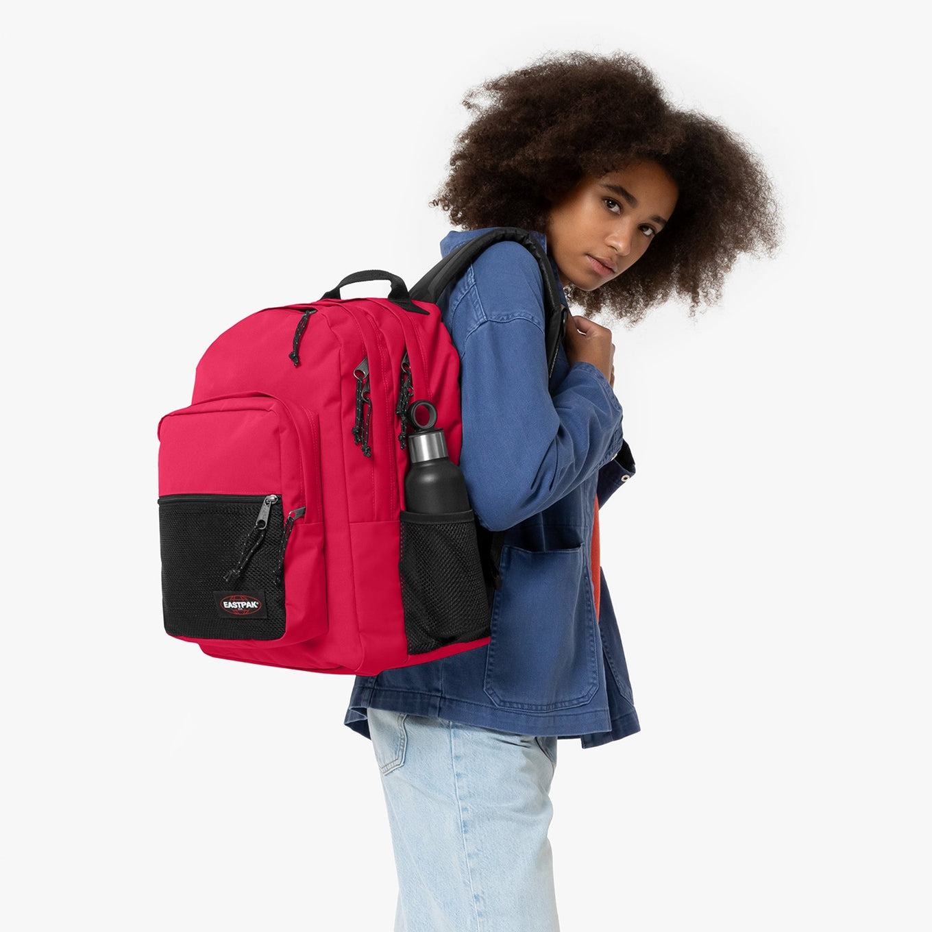 Eastpak Pinzip erdbeerrosa Rucksack