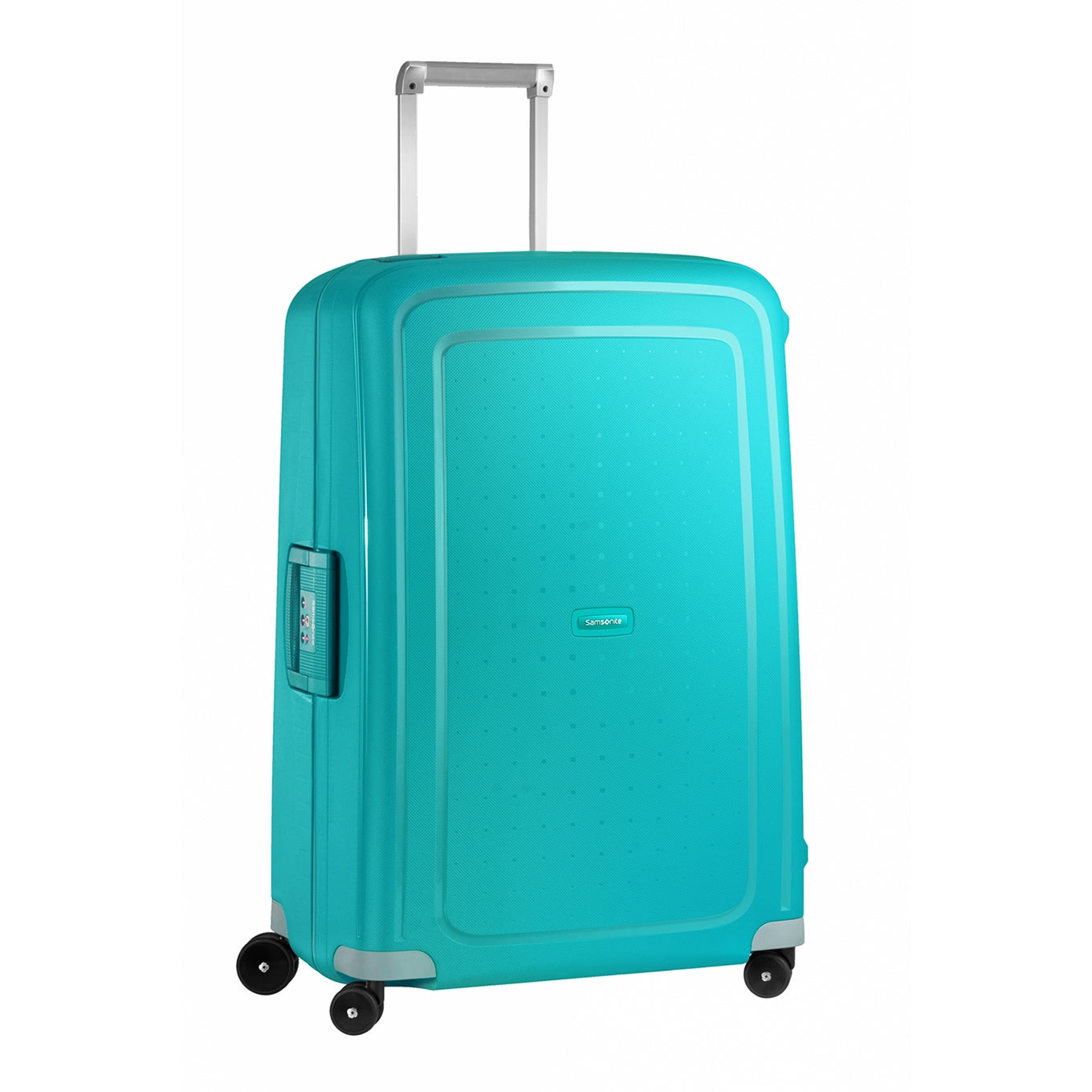 Samsonite S'Cure Spinner 75 aquablaues Hartschalenetui