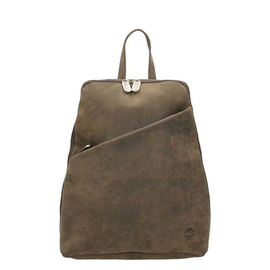 Bear Design Dark Nature Rucksack braune Damentasche