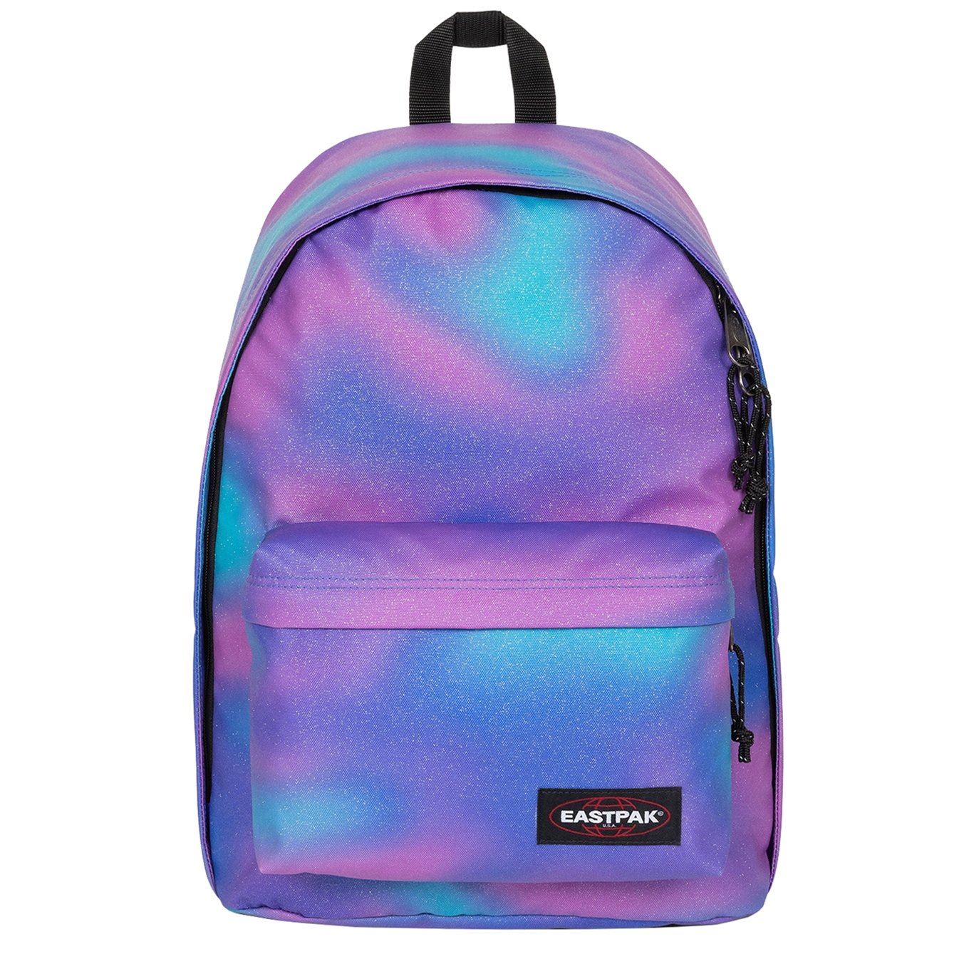 Eastpak Out Of Office glitzernder, verschwommener Rucksack