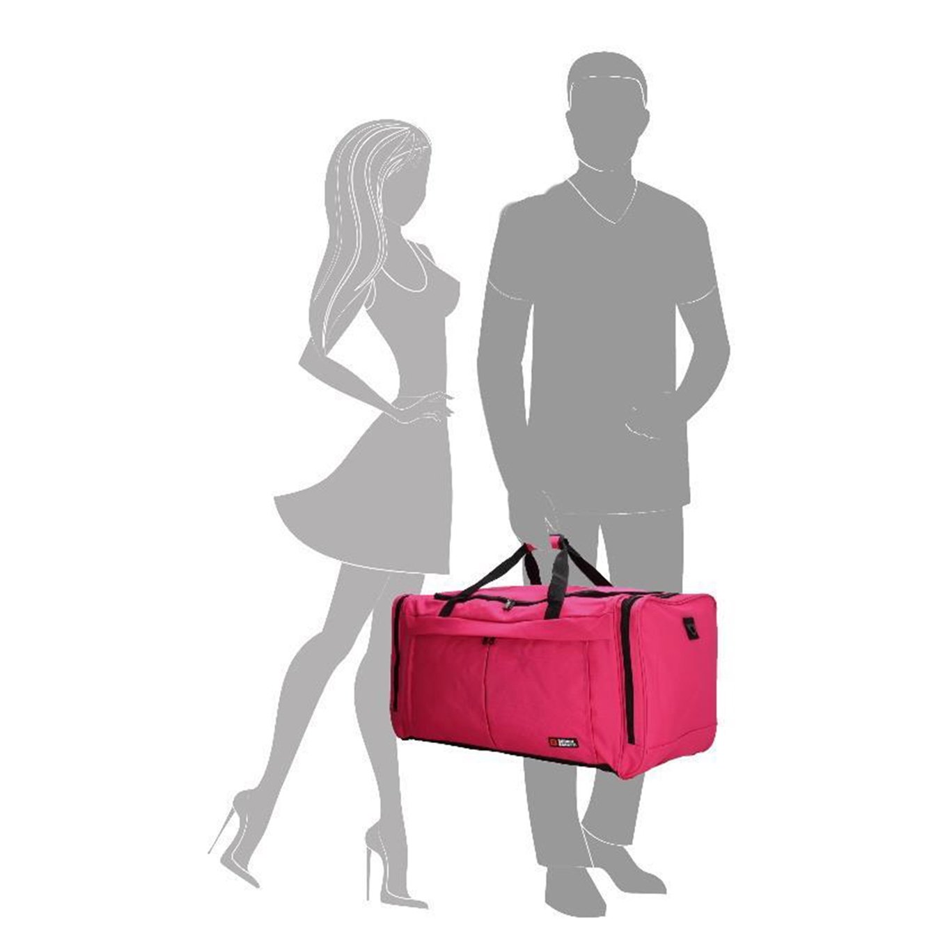 Enrico Benetti Amsterdam Sport / Travelbag 75 fuchsia