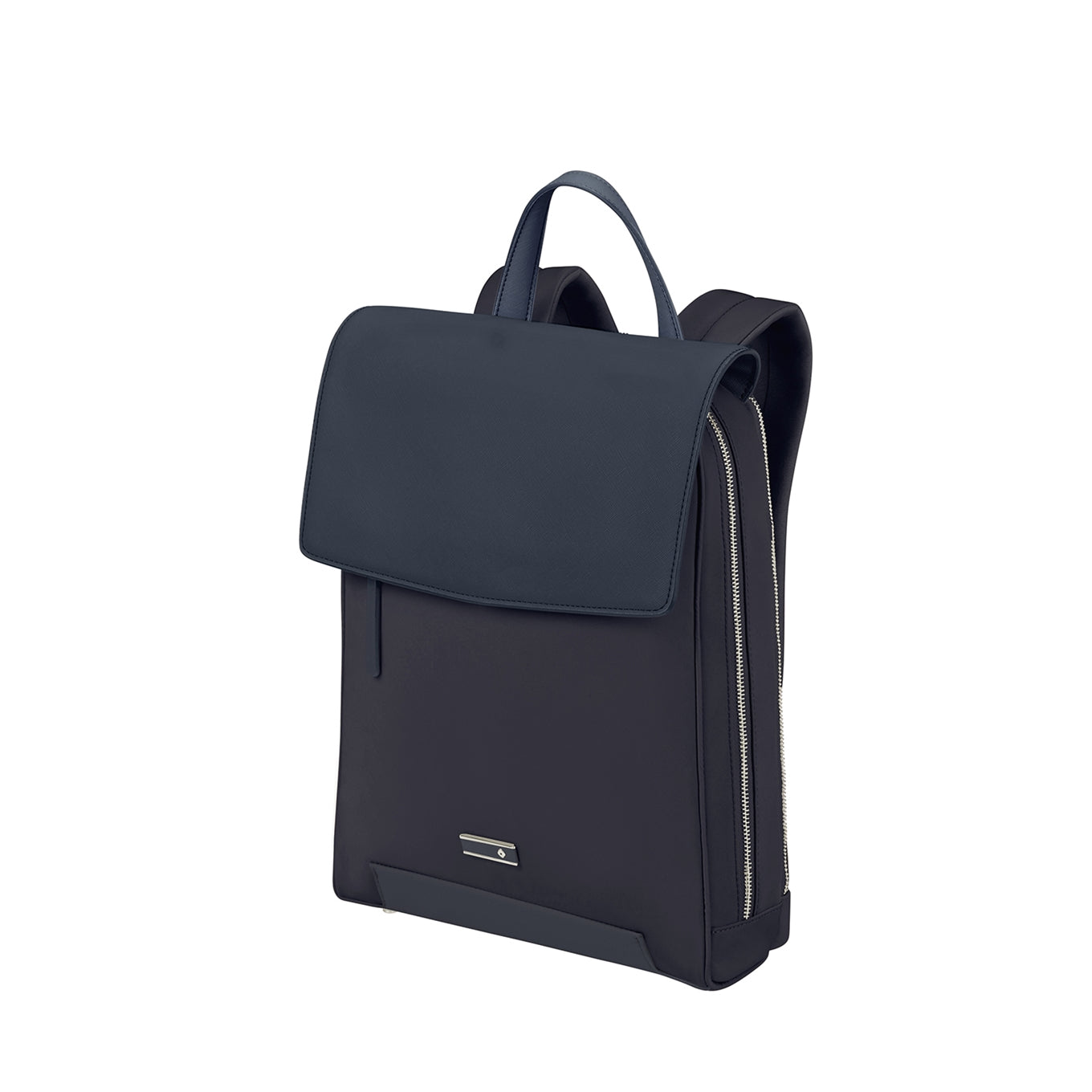Samsonite Zalia 3.0 Rucksack mit Klappe, 14,1 Zoll, dunkelblauer Rucksack