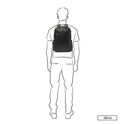 Castelijn & Beerens Nappa X Uniform Travel Backpack 15.6" black