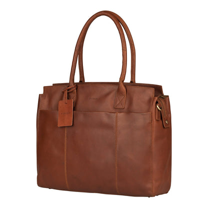 Burkely Vintage Doris Laptop Bag 15.6" cognac