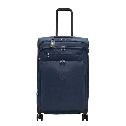 Kipling New Youri Spin M blau bleu 2 Weicher Koffer
