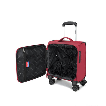 Decent D-Upright Underseater Trolley 42cm rot Weicher Koffer