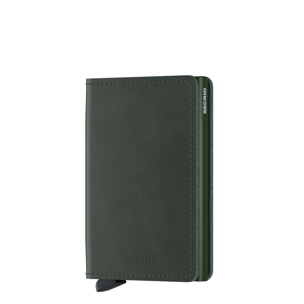 Secrid Slimwallet Wallet Original grüne Damenbrieftasche