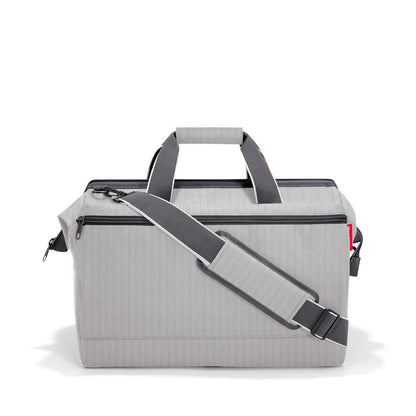 Reisenthel Travelling Allrounder L Pocket herringbone grey