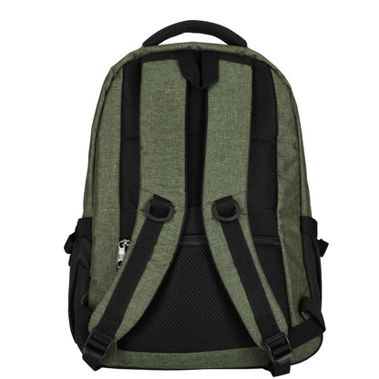 Enrico Benetti Hamburg 17" Laptop Backpack olijfgroen