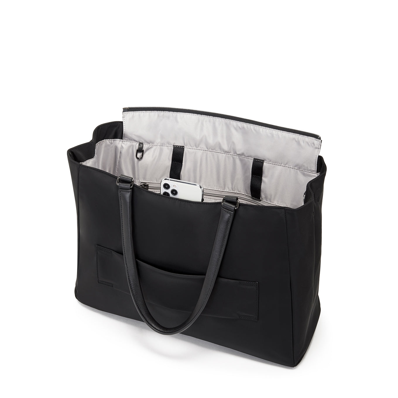TUMI Voyageur Valetta Large Tote black/gunmetal