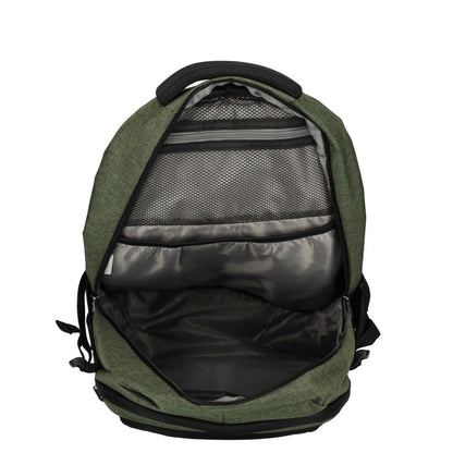 Enrico Benetti Hamburg 17" Laptop Backpack olijfgroen
