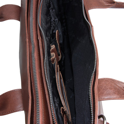 Plevier Amber Damentasche 2 Fächer 15,6'' braun