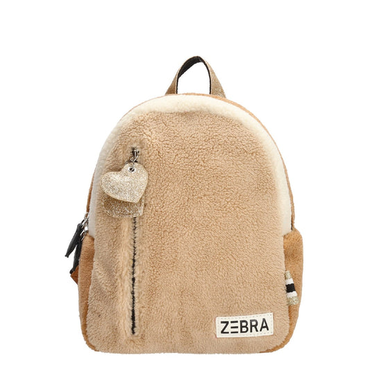 Zebra Trends Girls Teddy Rugzak S beige