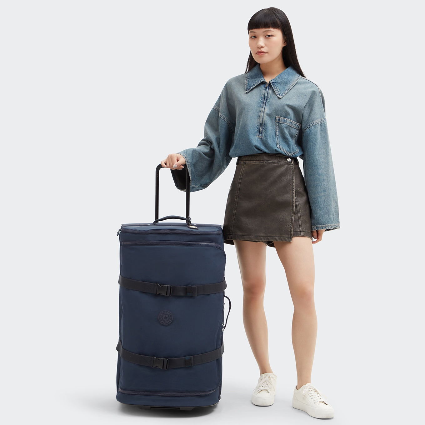 Kipling Aviana L blue bleu 2 Travel bag