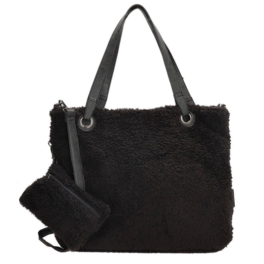 Enrico Benetti Teddy Shopper black