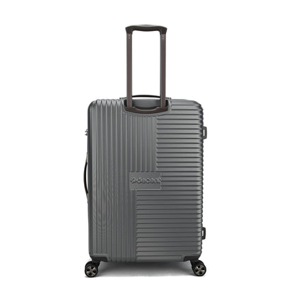 Decent Tourister Large Trolley 76 grauer Hartschalenkoffer