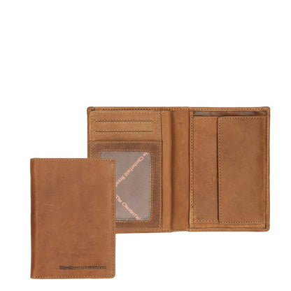 Die Chesterfield Brand Ascot Billfold High 6cc Cognac Herrenbrieftasche