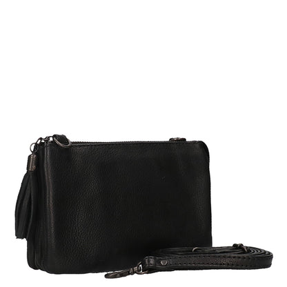 Bear Design Callisto Pelle Alessia Clutch schwarze Damentasche