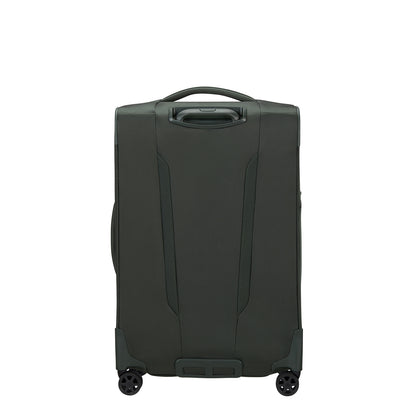 Samsonite Respark Spinner 67 Erweiterbarer waldgrüner Weichkoffer