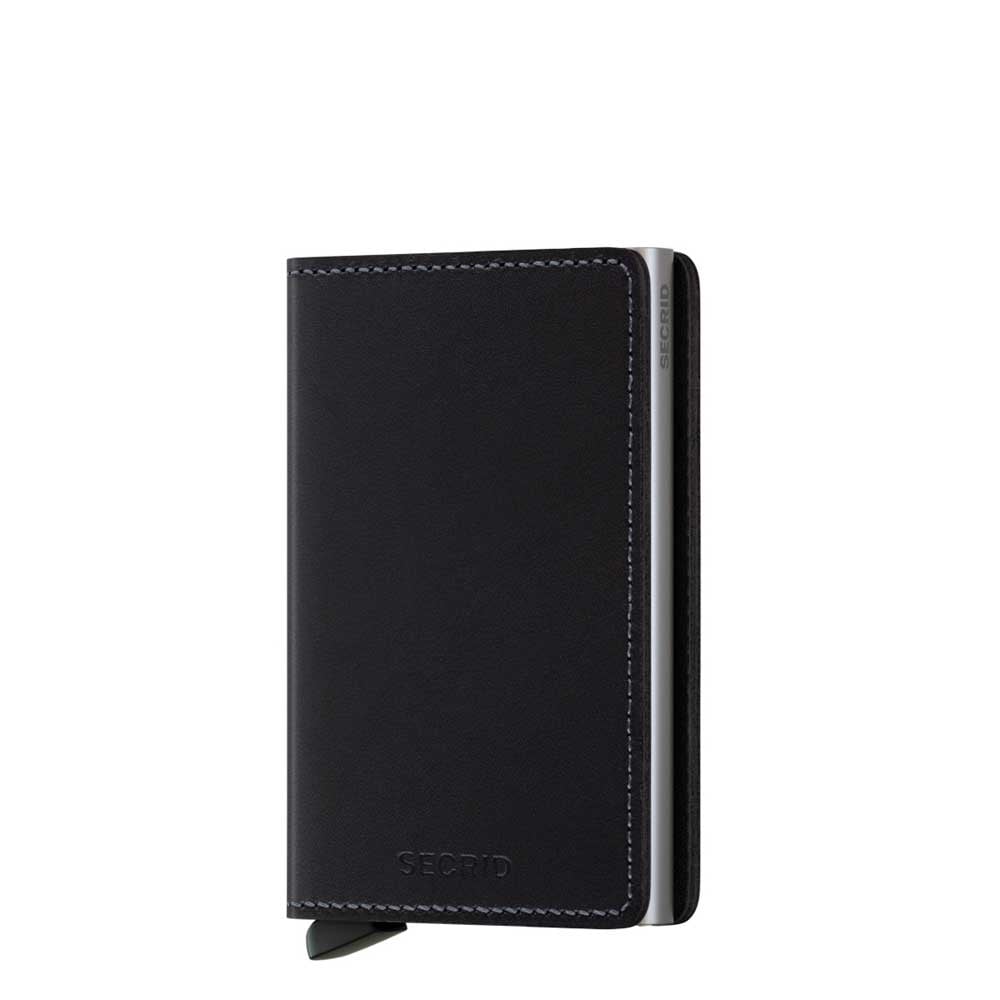 Secrid Slimwallet Wallet schwarz Damenbrieftasche