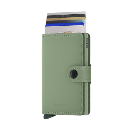 Secrid Miniwallet Wallet Yard Powder pistachio Damenbrieftasche
