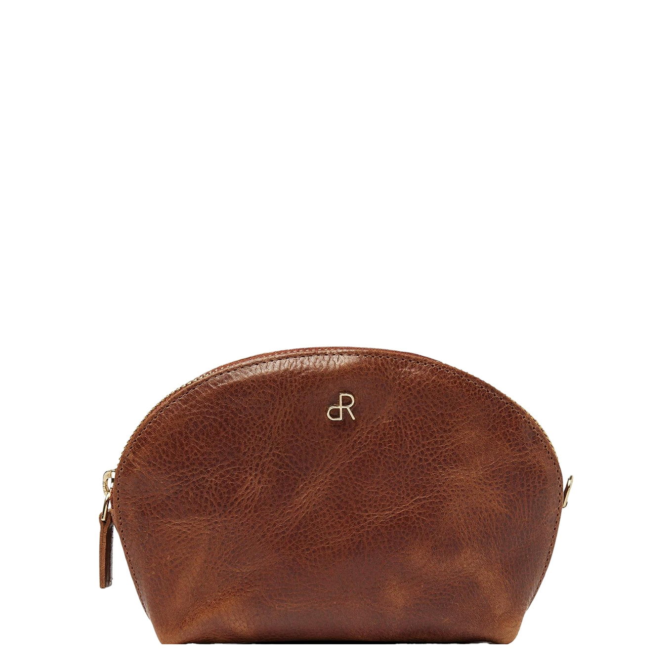 dR Amsterdam Milan Make-Up Bag cognac