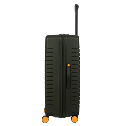 Bric's Ulisse Trolley Erweiterbarer großer olivgrüner Hartschalenkoffer