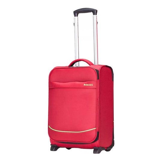 Dezenter Super-Light Trolley 50 roter Weichkoffer