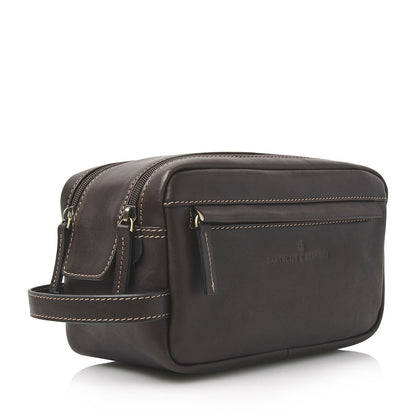 Castelijn &amp; Beerens Verona Toiletry Bag Mocha