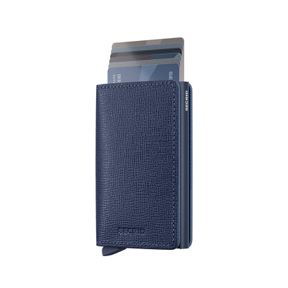 Secrid Slimwallet Crisple marineblaue Damenbrieftasche