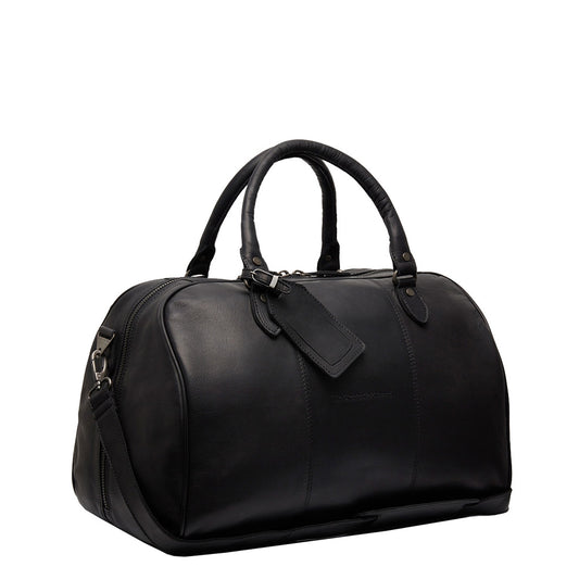 Die Chesterfield Brand Liam Travelbag schwarze Wochenendtasche