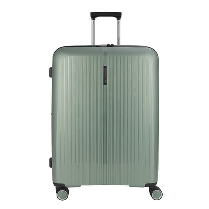 Gabol Brooklyn Großer Trolley, erweiterbarer grüner Hartschalenkoffer