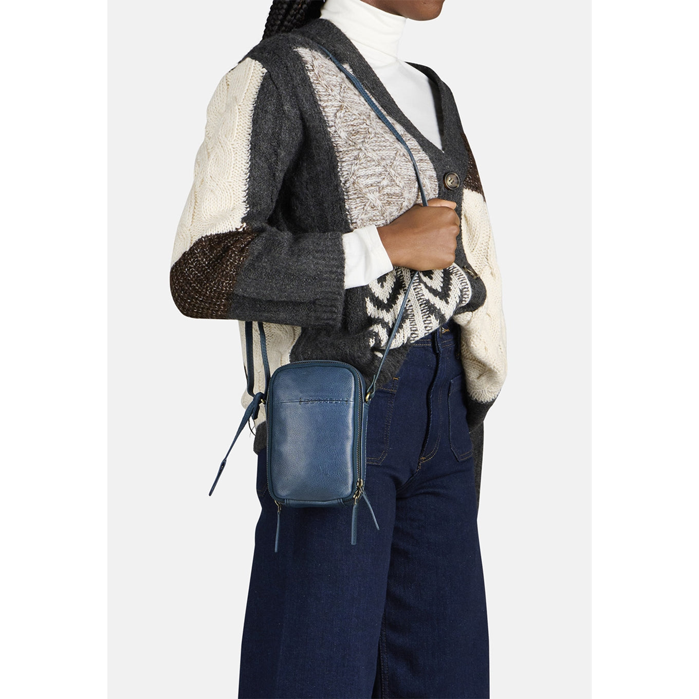 Burkely Natural Norah Phonebag blue