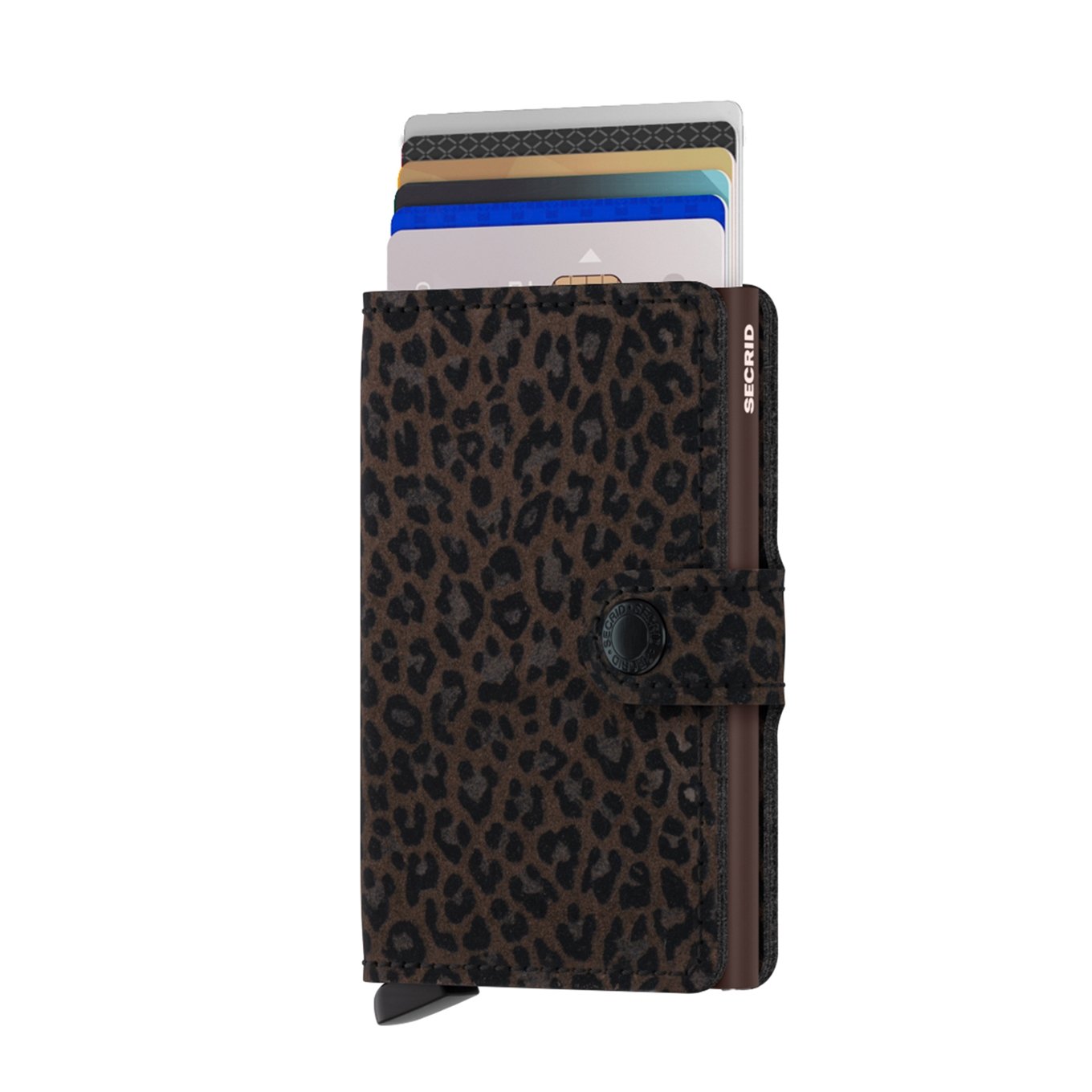 Secrid Miniwallet Portemonnee Leo brown