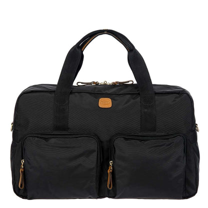 Bric's X-Travel Holdall schwarze Wochenendtasche