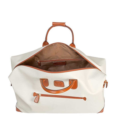Bric's Firenze Boarding Duffle 55 cremefarbene Wochenendtasche