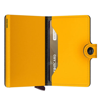 Secrid Miniwallet Wallet Yard Powder ocker Damenbrieftasche