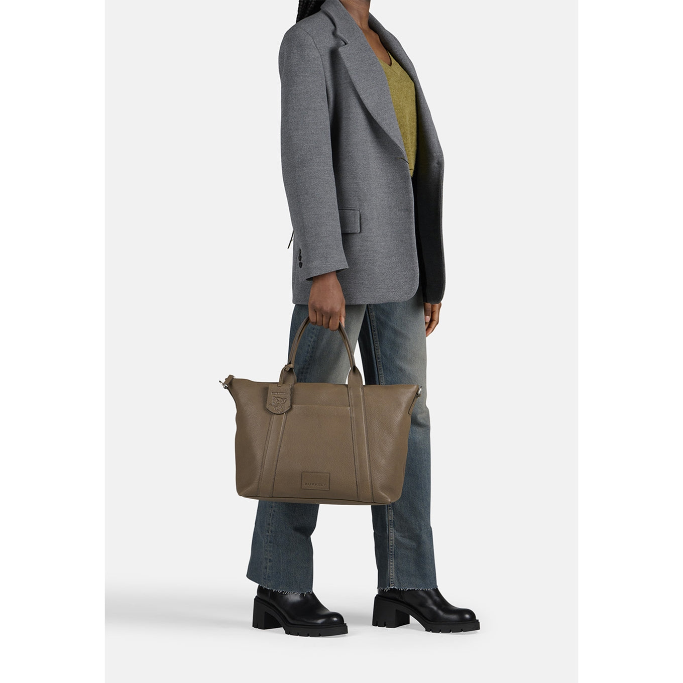 Burkely Soft Skylar Workbag 15.6" taupe