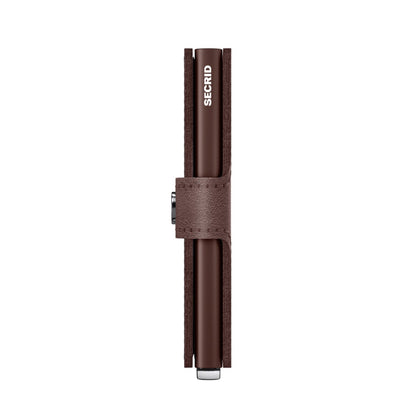 Secrid Miniwallet Portemonnee Dusk dark brown