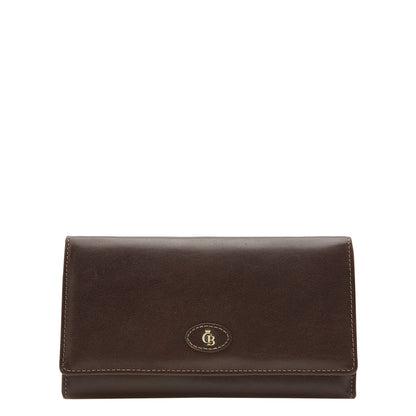 Castelijn &amp; Beerens Gaucho Ladies Wallet 6 Cards Mocha