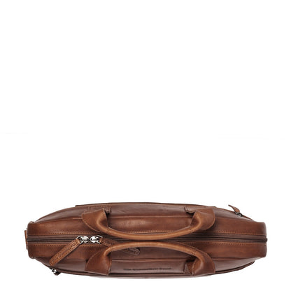 The Chesterfield Brand Calvi Laptoptas 15.6'' brown